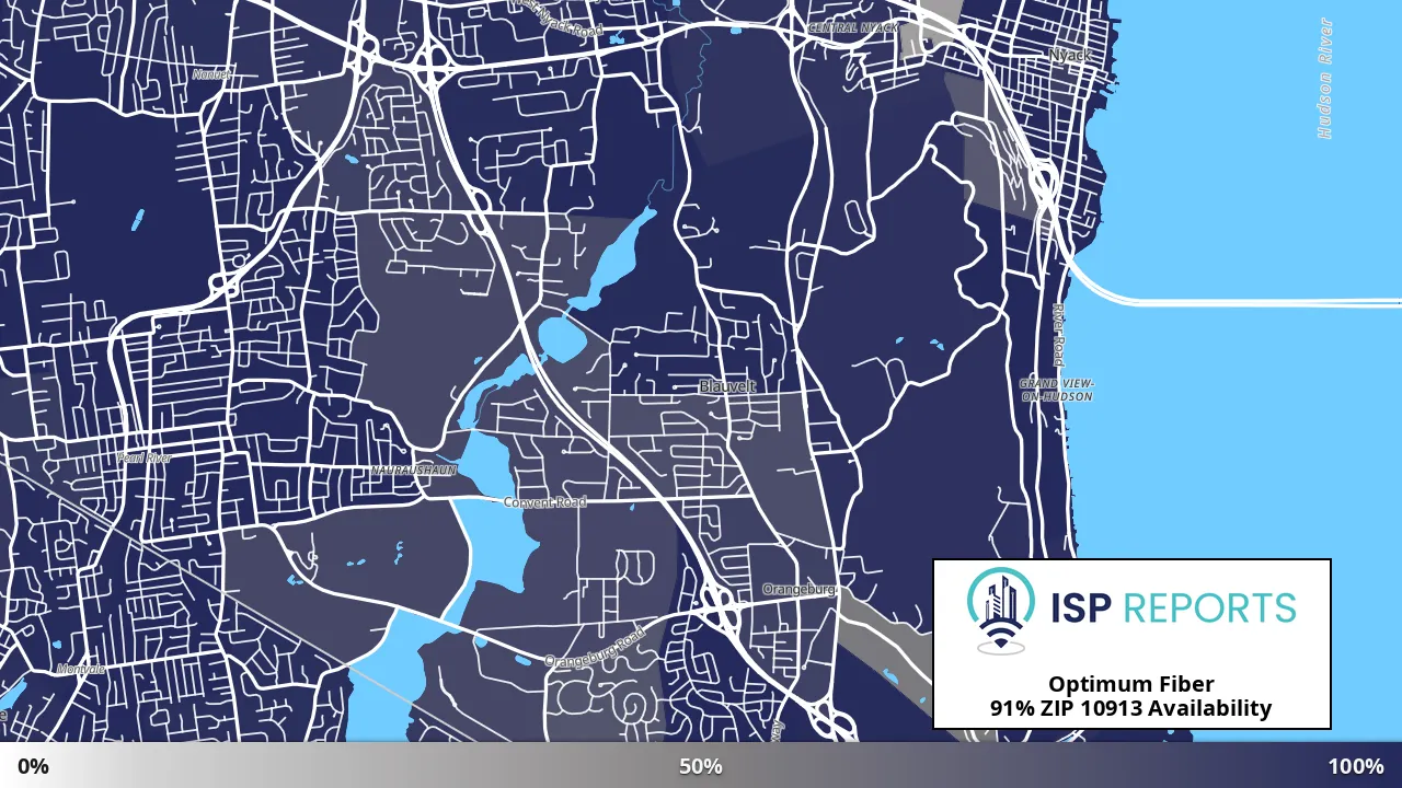 10913, NY map of internet availability