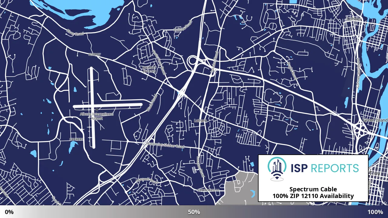 12110, NY map of internet availability