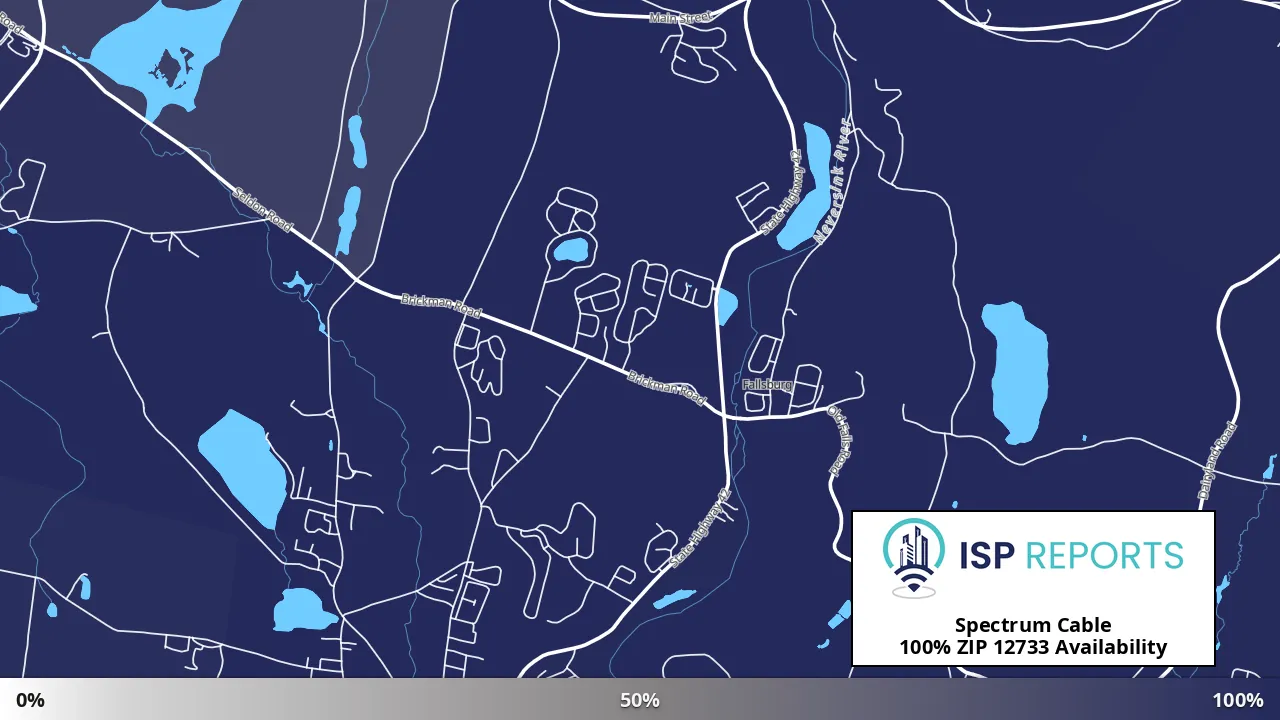 12733, NY map of internet availability