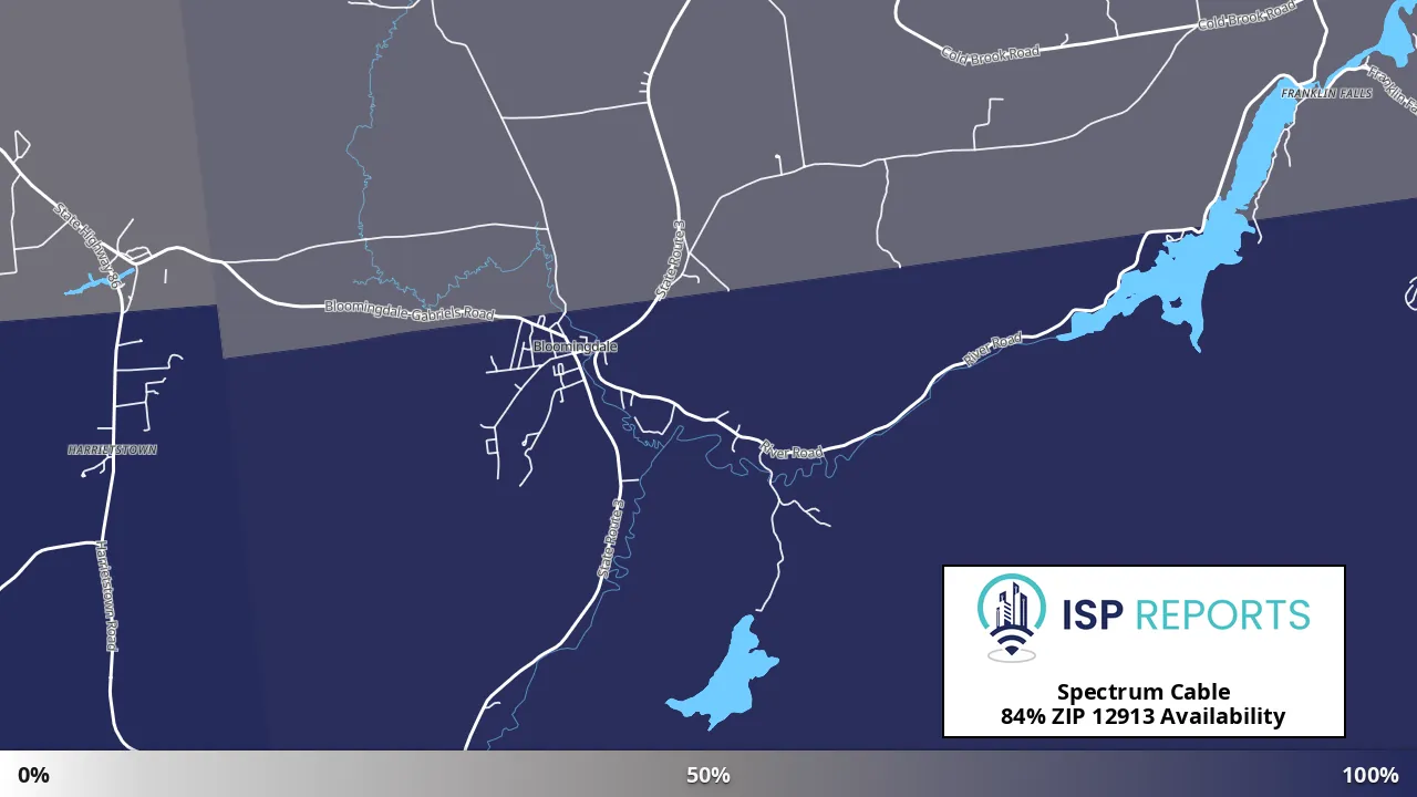 12913, NY map of internet availability