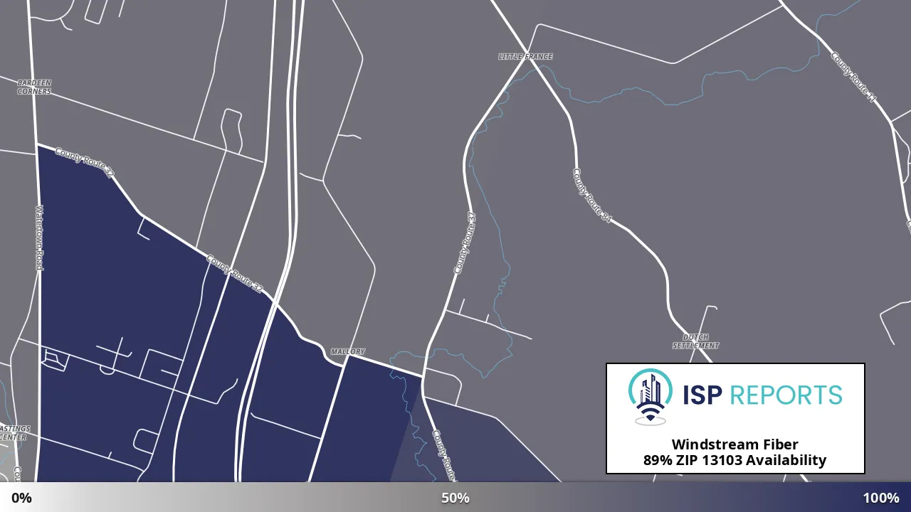 13103, NY map of internet availability