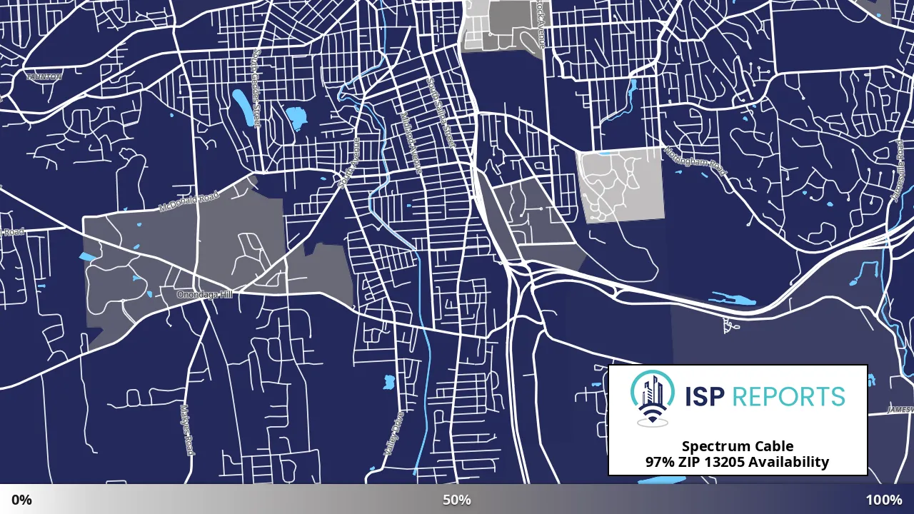 13205, NY map of internet availability