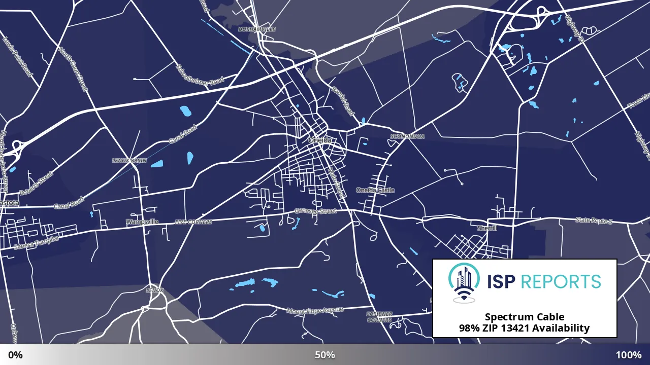 13421, NY map of internet availability