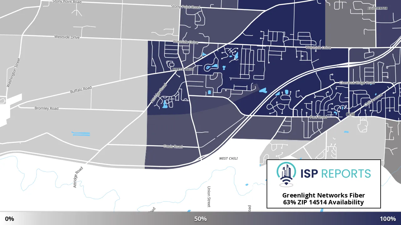 14514, NY map of internet availability