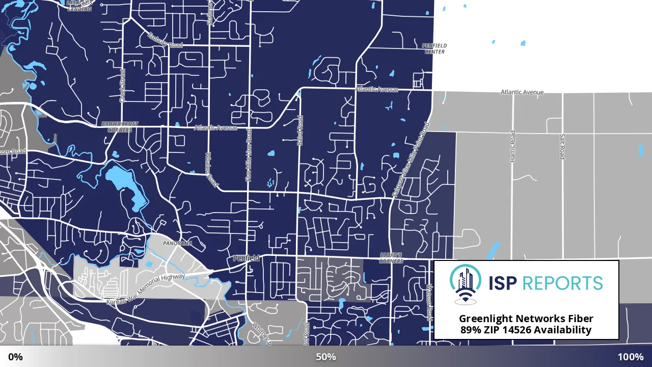 14526, NY map of internet availability
