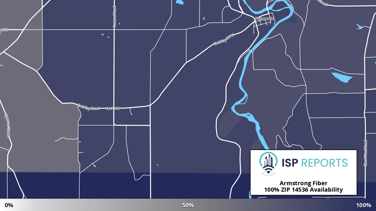 14536, NY map of internet availability