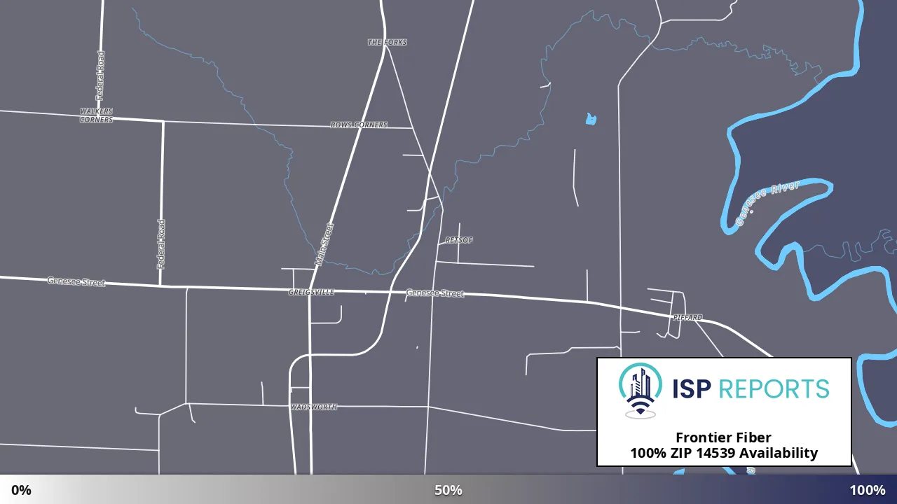 14539, NY map of internet availability