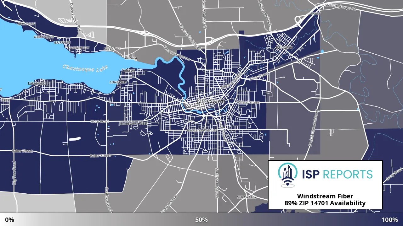 14701, NY map of internet availability