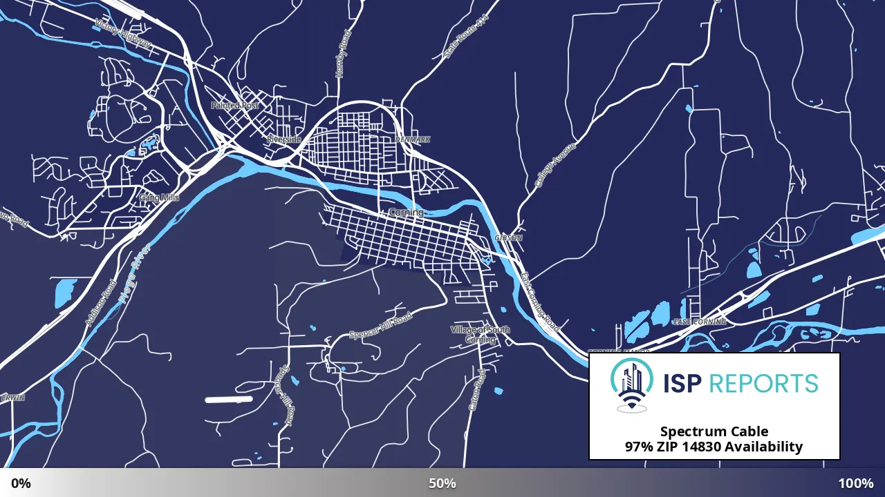 14830, NY map of internet availability