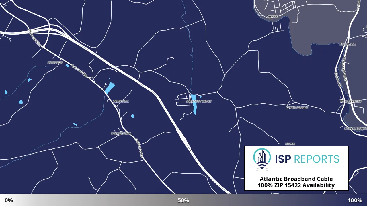 15422, PA map of internet availability