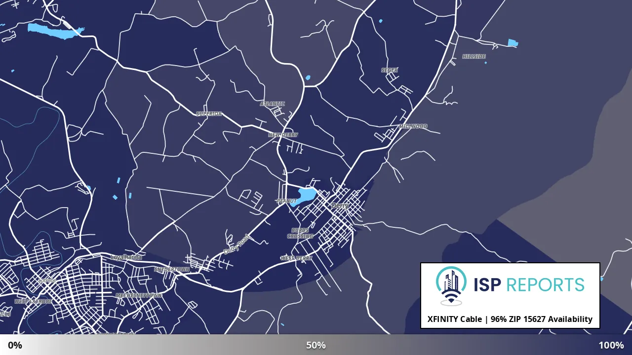 15627, PA map of internet availability