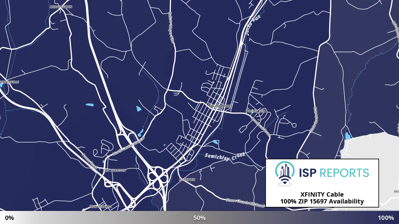 15697, PA map of internet availability