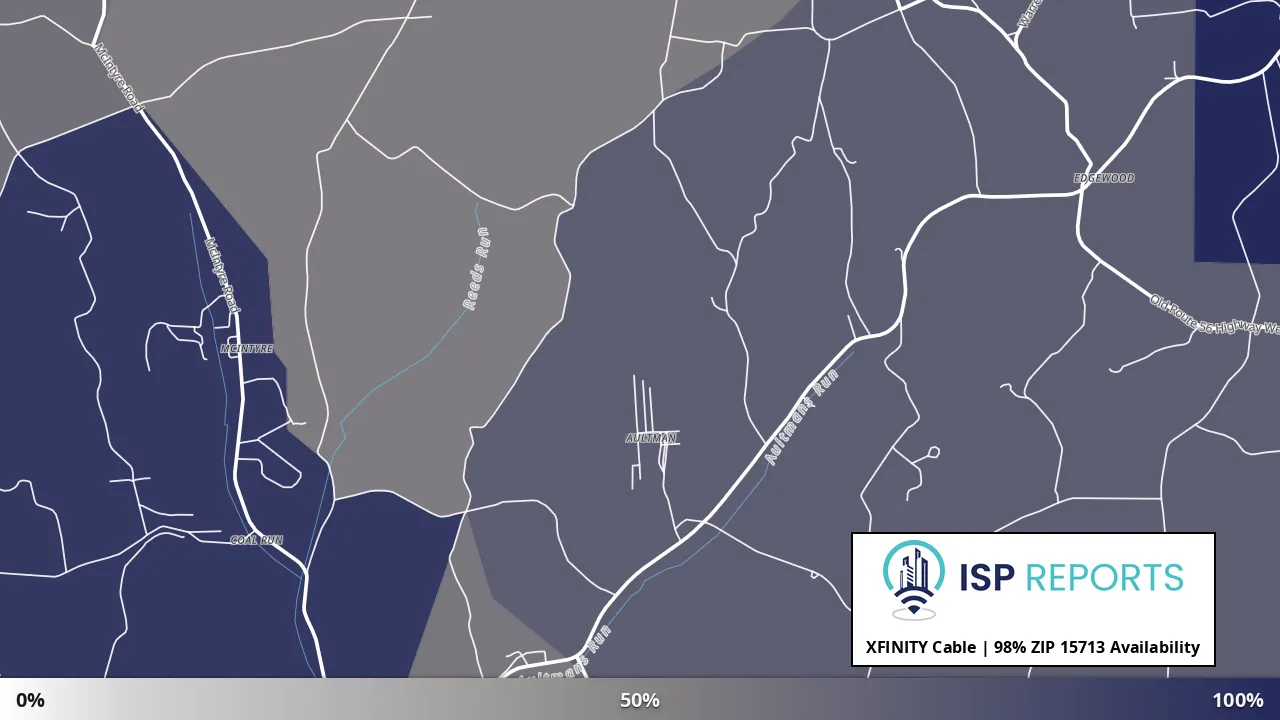 15713, PA map of internet availability