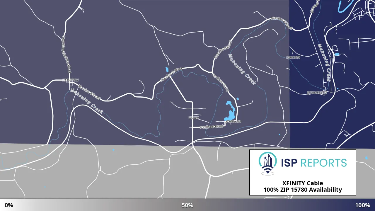 15780, PA map of internet availability
