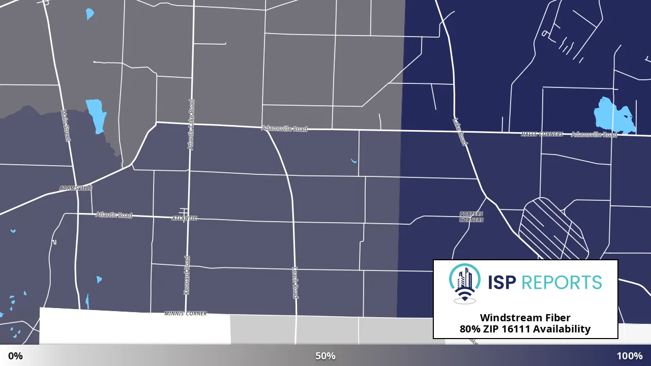 16111, PA map of internet availability