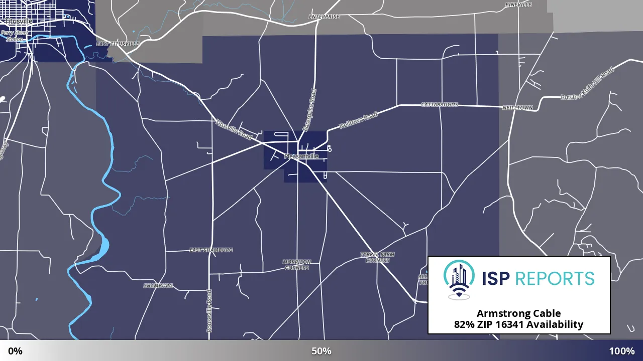16341, PA map of internet availability