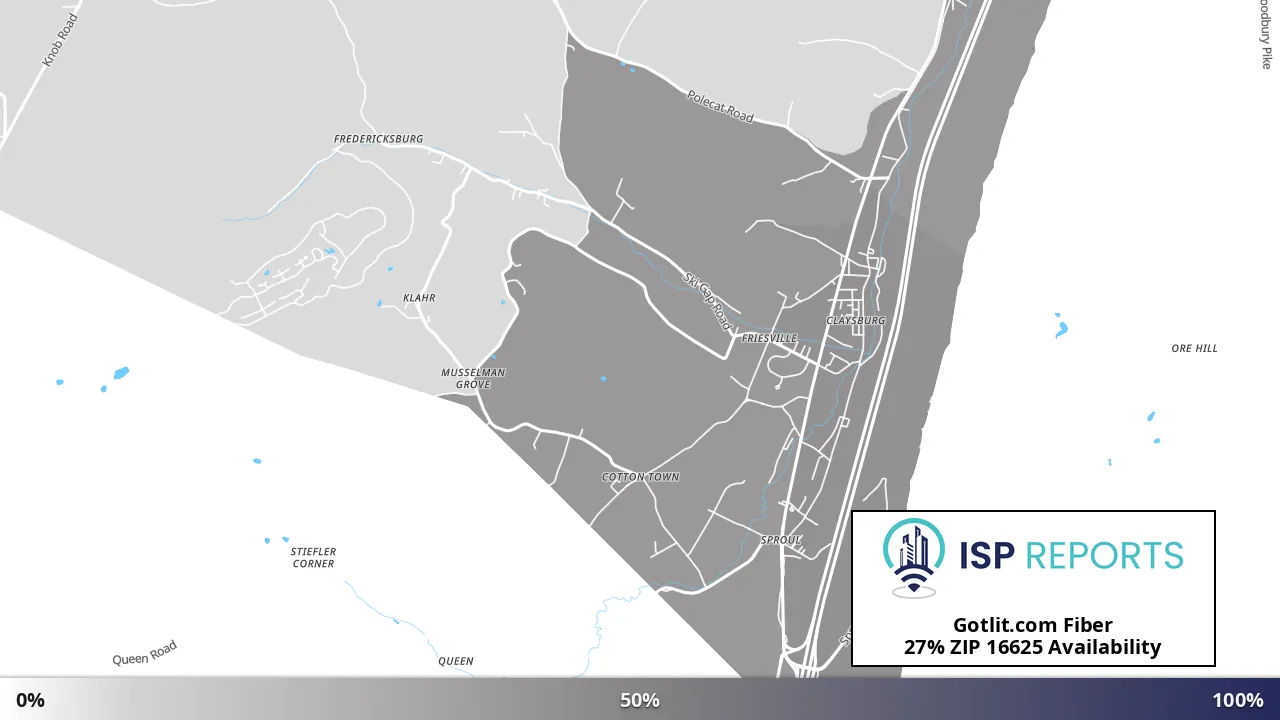 16625, PA map of internet availability