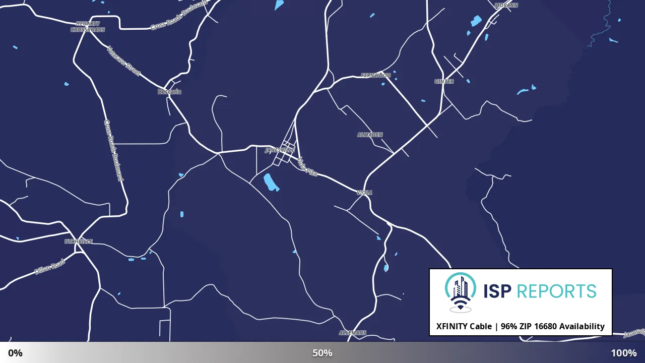 16680, PA map of internet availability