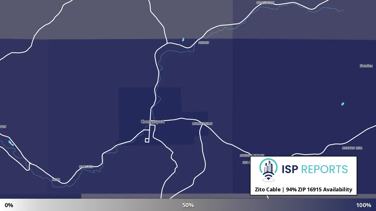 16915, PA map of internet availability