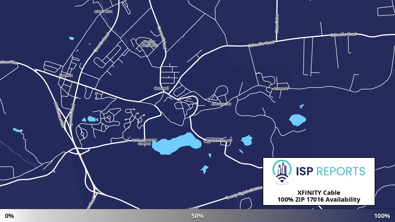 17016, PA map of internet availability