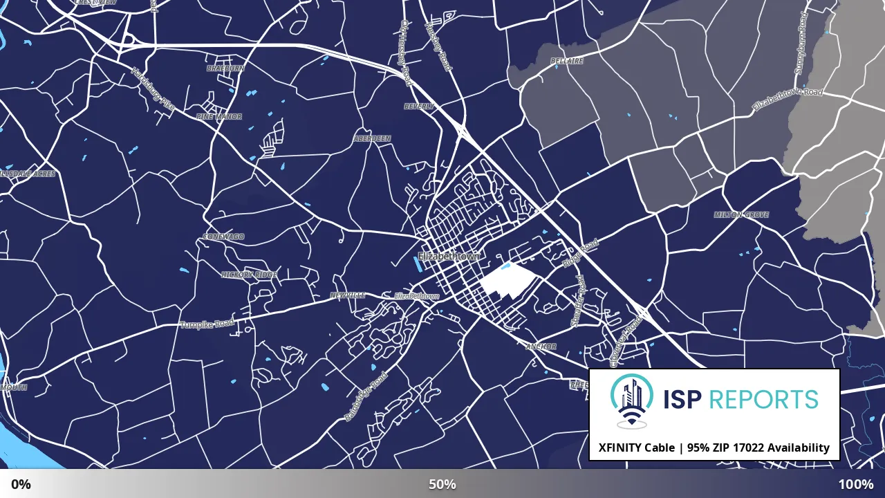 17022, PA map of internet availability