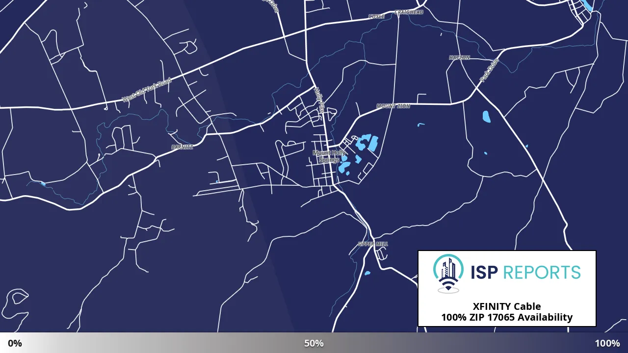17065, PA map of internet availability