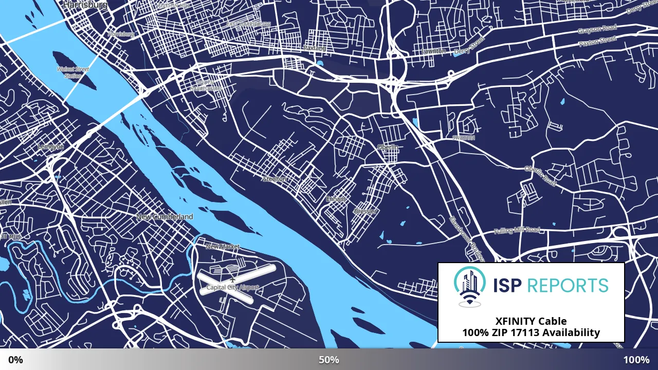 17113, PA map of internet availability