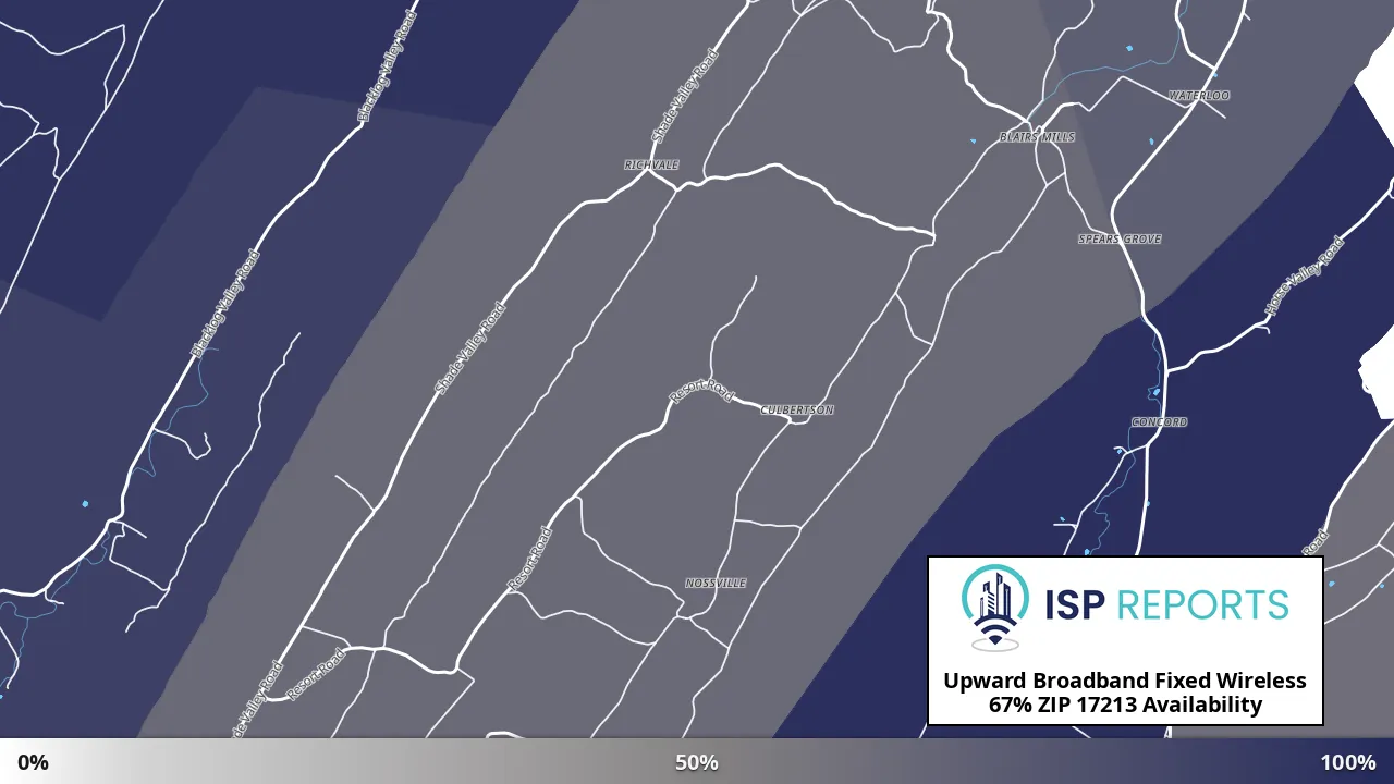17213, PA map of internet availability