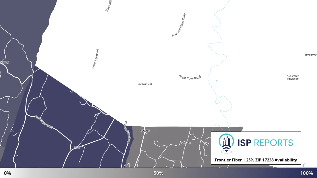 17238, PA map of internet availability