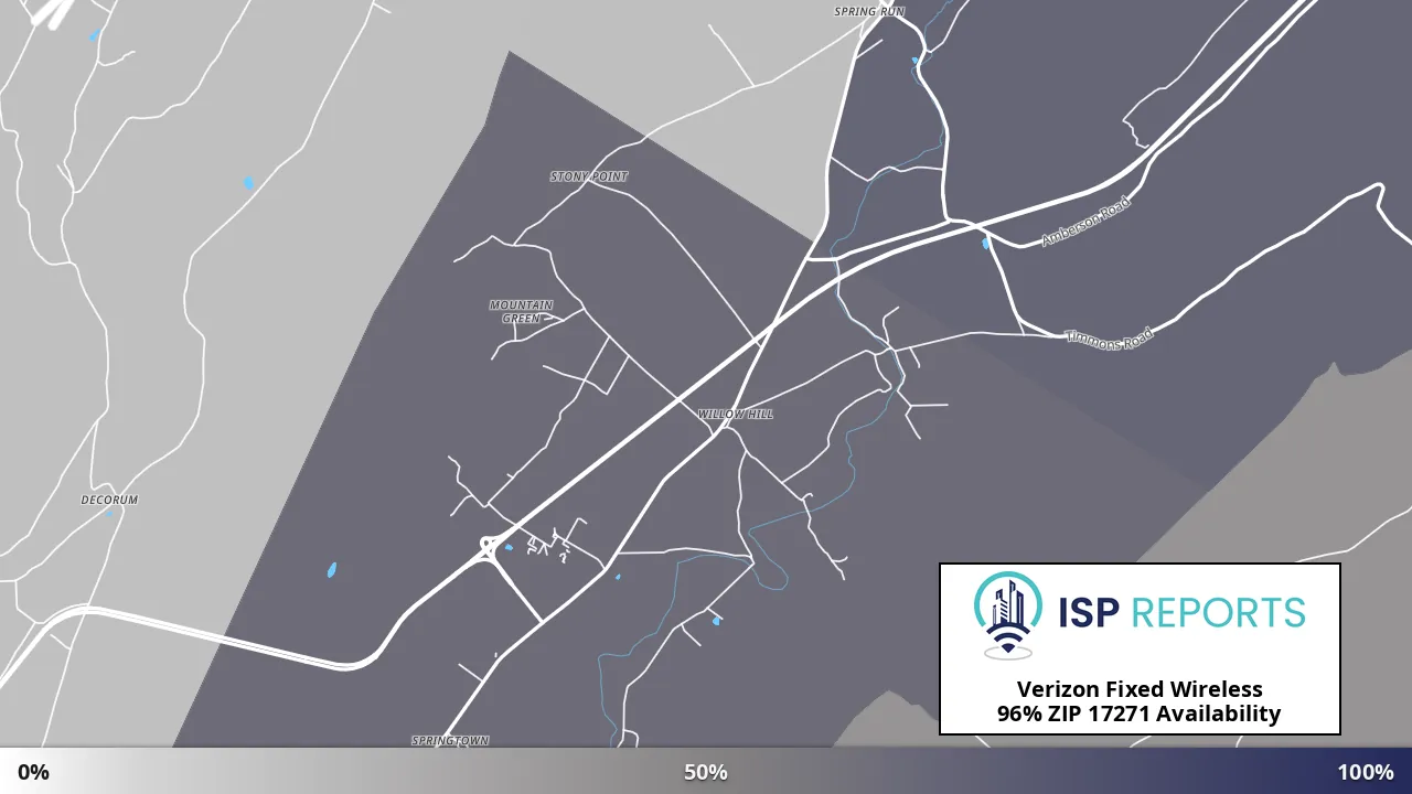 17271, PA map of internet availability