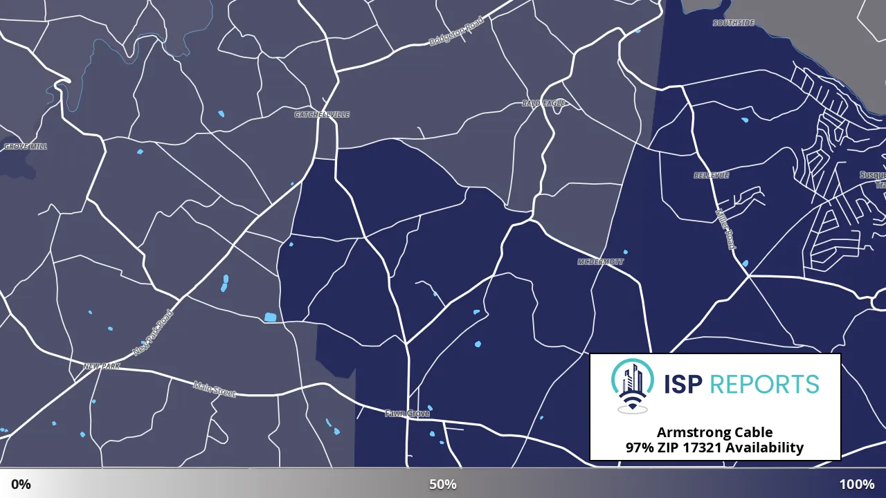 17321, PA map of internet availability