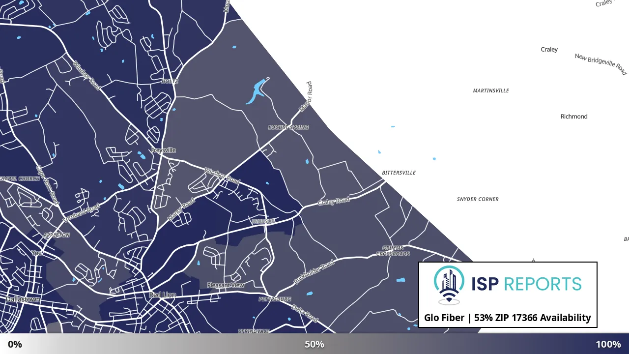 17366, PA map of internet availability