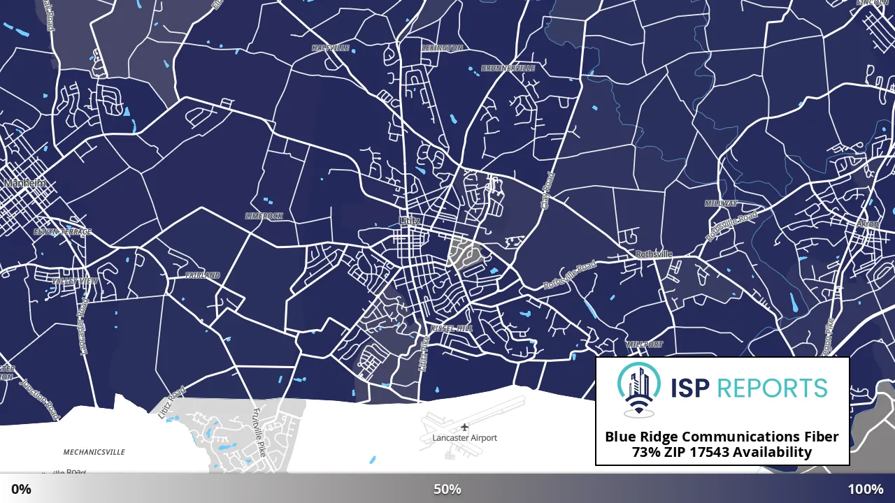 17543, PA map of internet availability