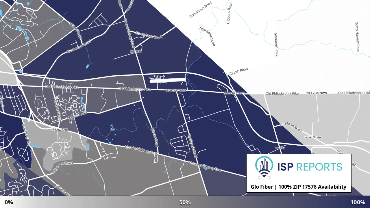 17576, PA map of internet availability
