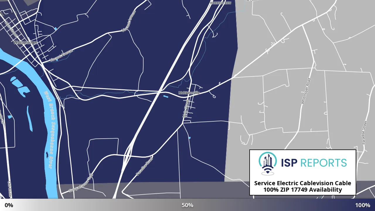 17749, PA map of internet availability