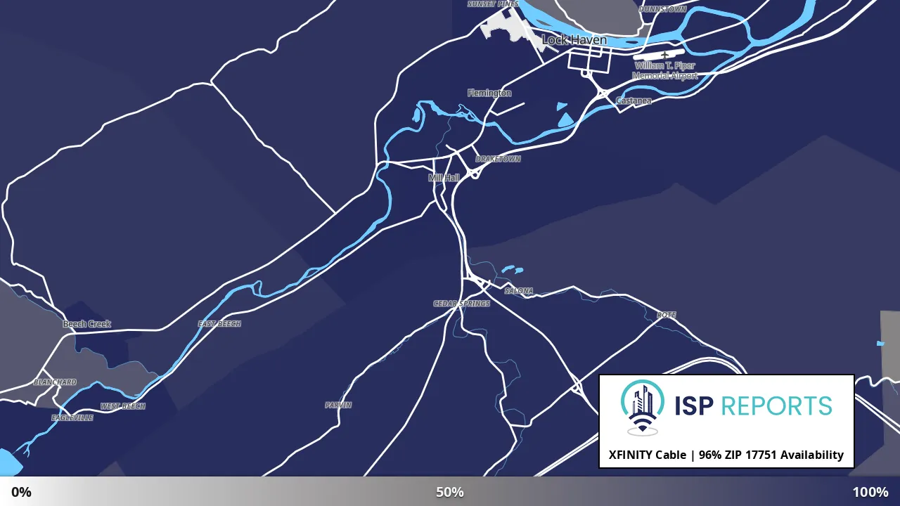 17751, PA map of internet availability