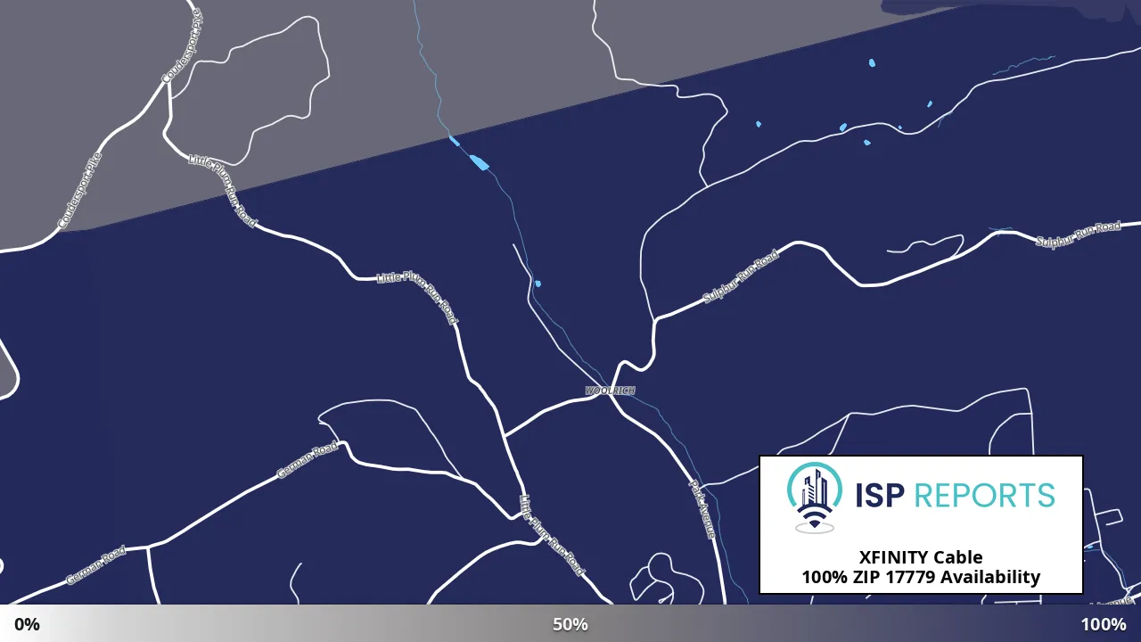 17779, PA map of internet availability
