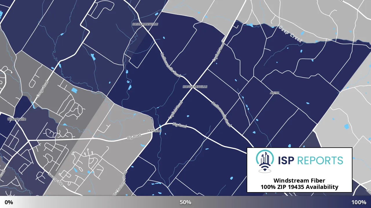 19435, PA map of internet availability