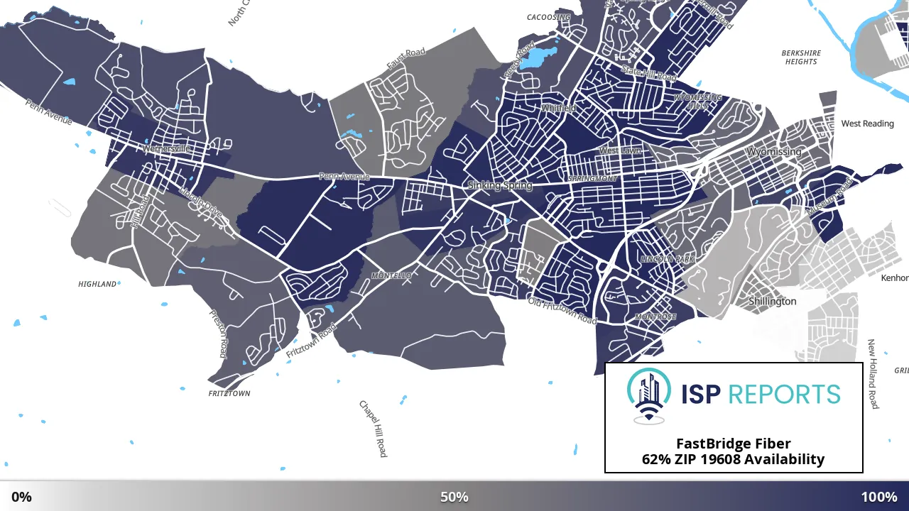 19608, PA map of internet availability