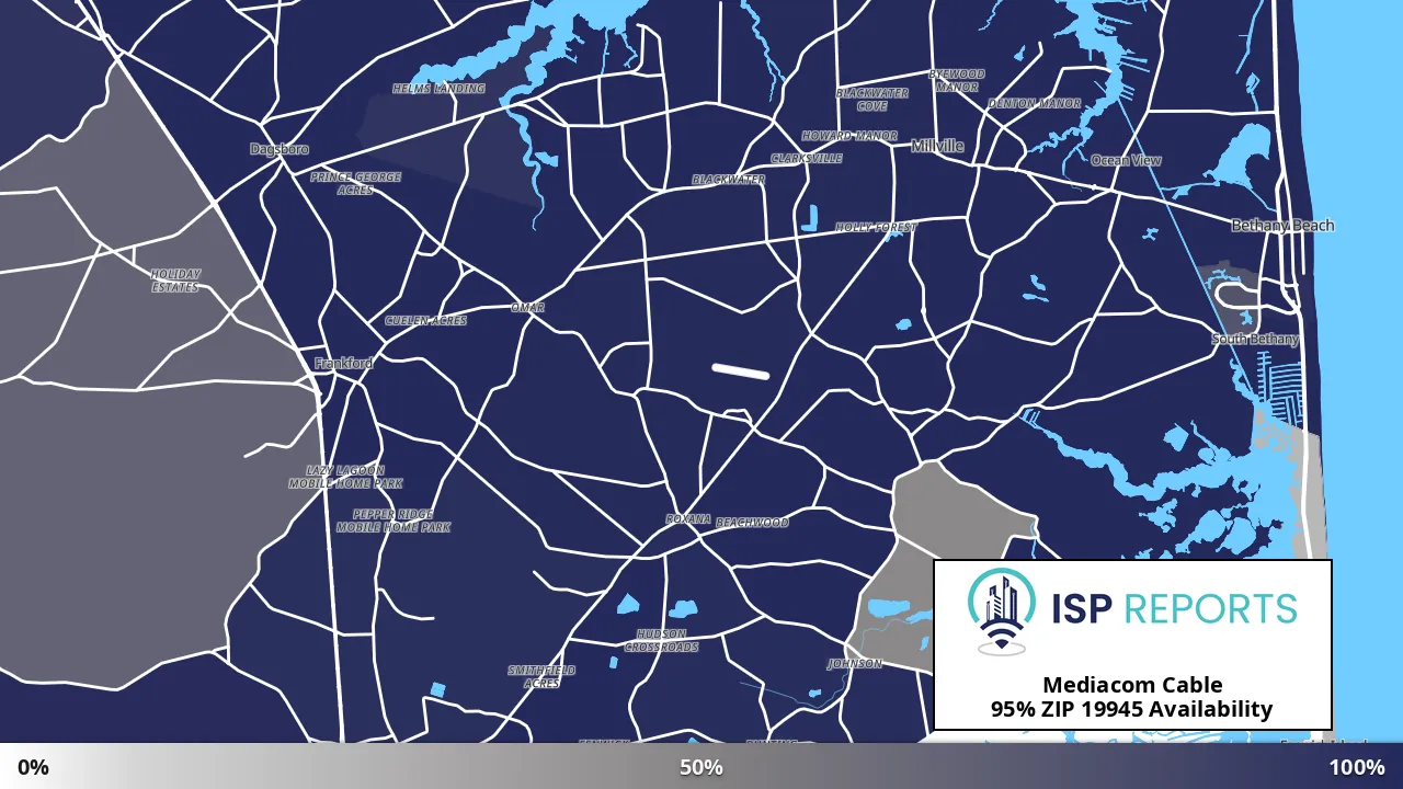 19945, DE map of internet availability