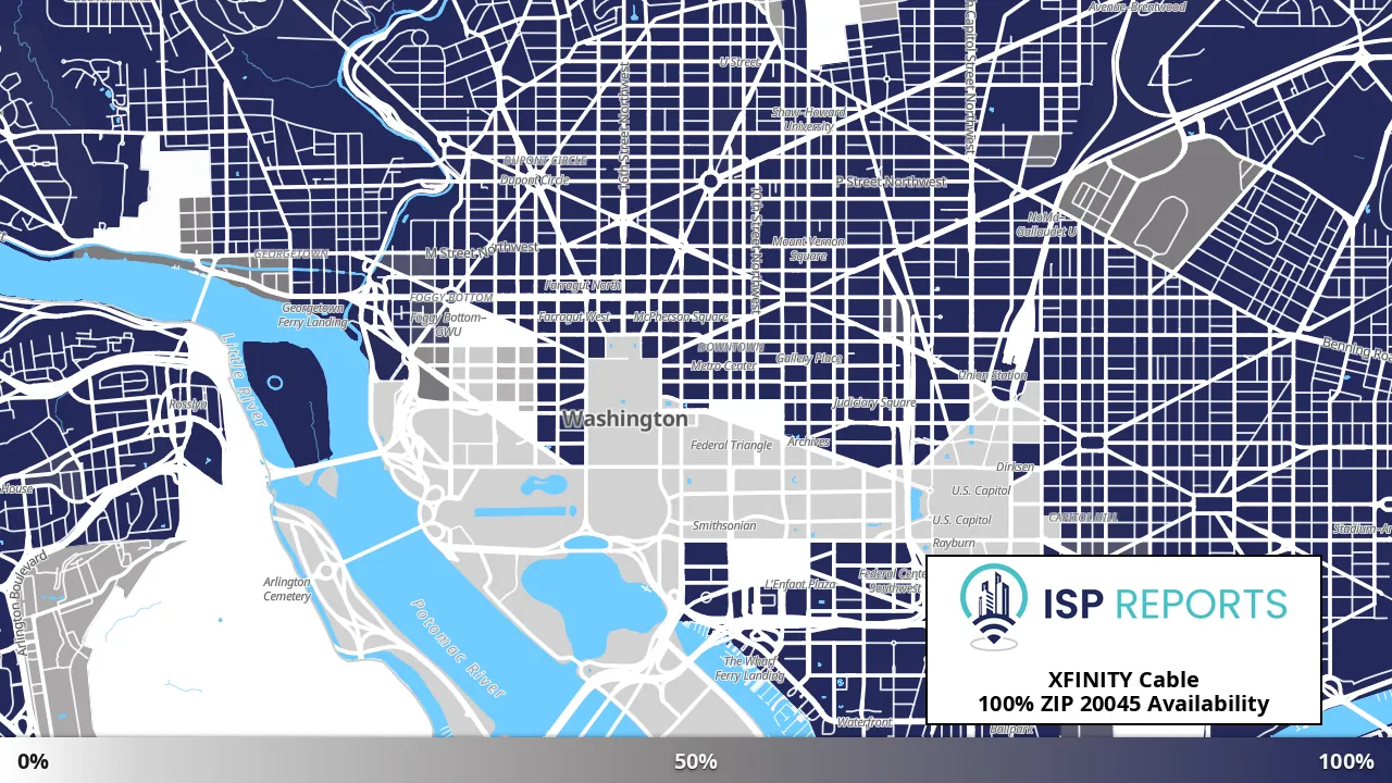 20045, DC map of internet availability