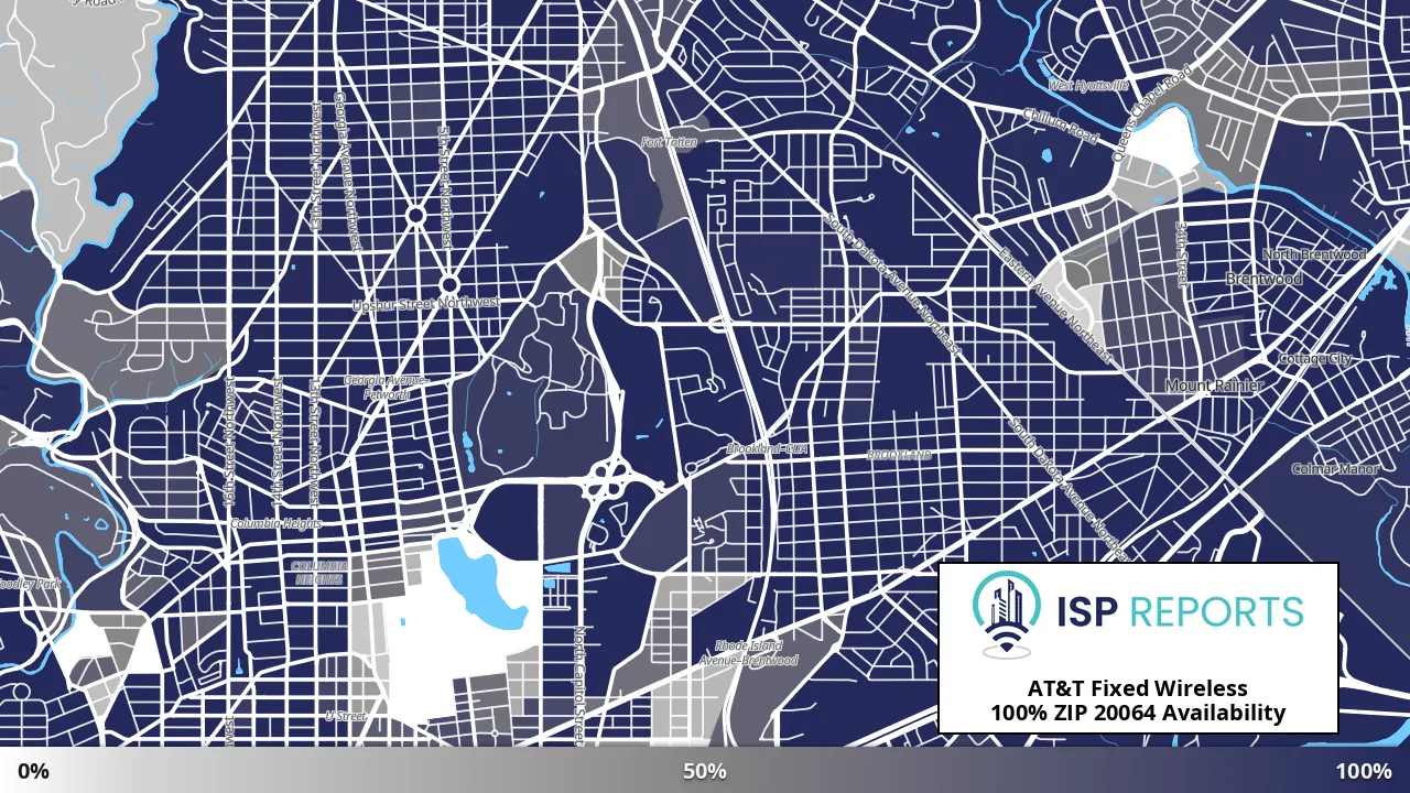 20064, DC map of internet availability