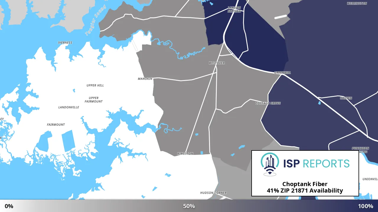 21871, MD map of internet availability