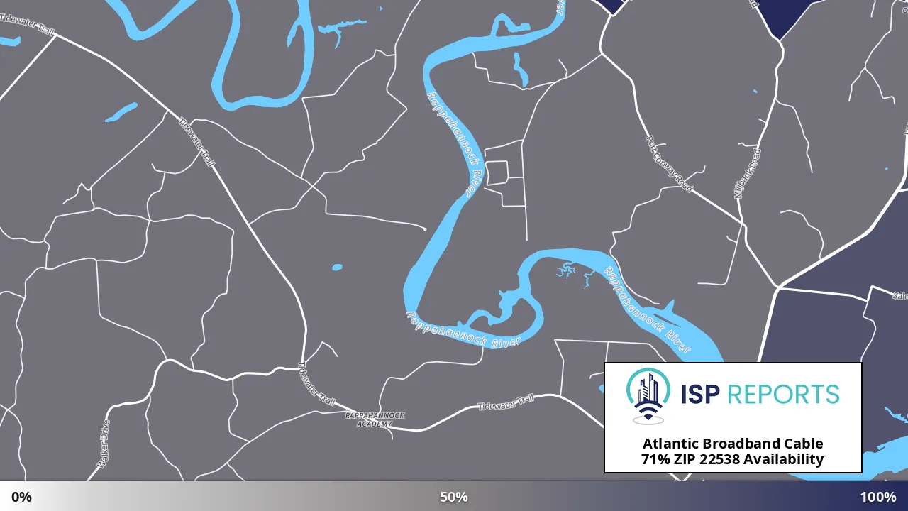 22538, VA map of internet availability