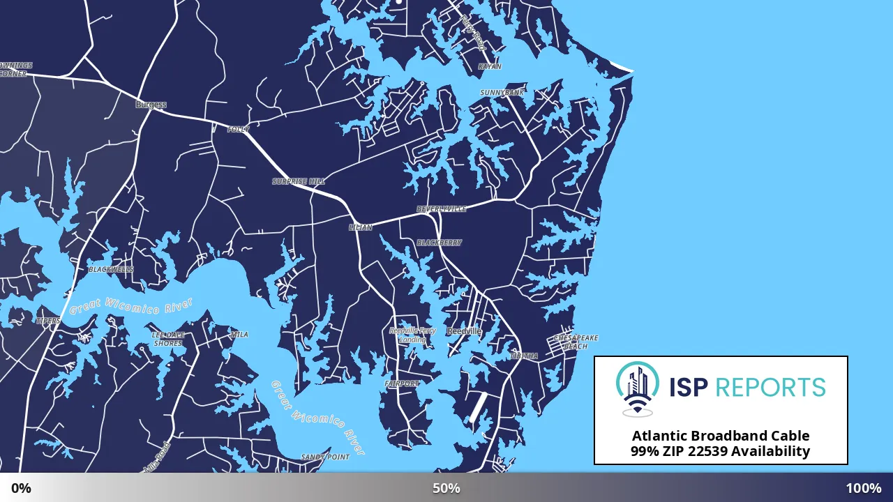 22539, VA map of internet availability