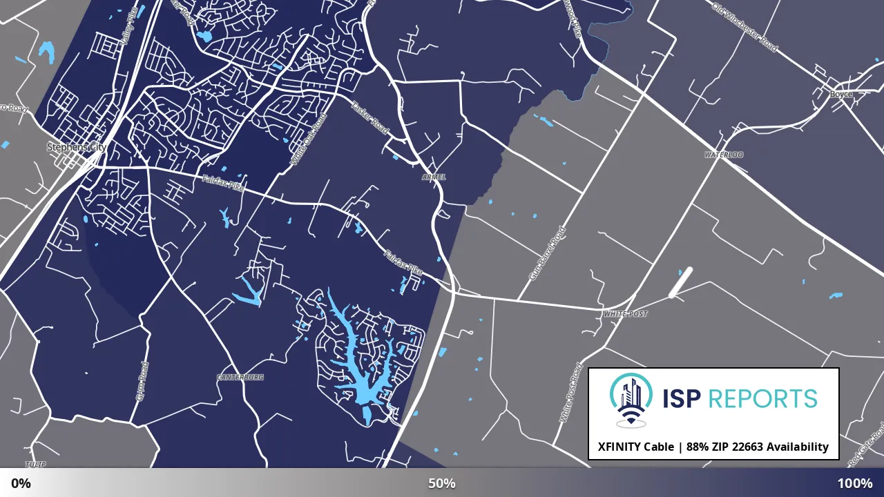 22663, VA map of internet availability