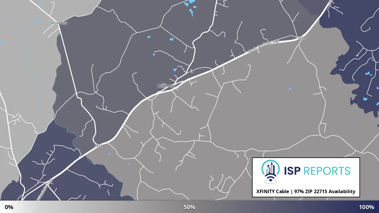 22715, VA map of internet availability