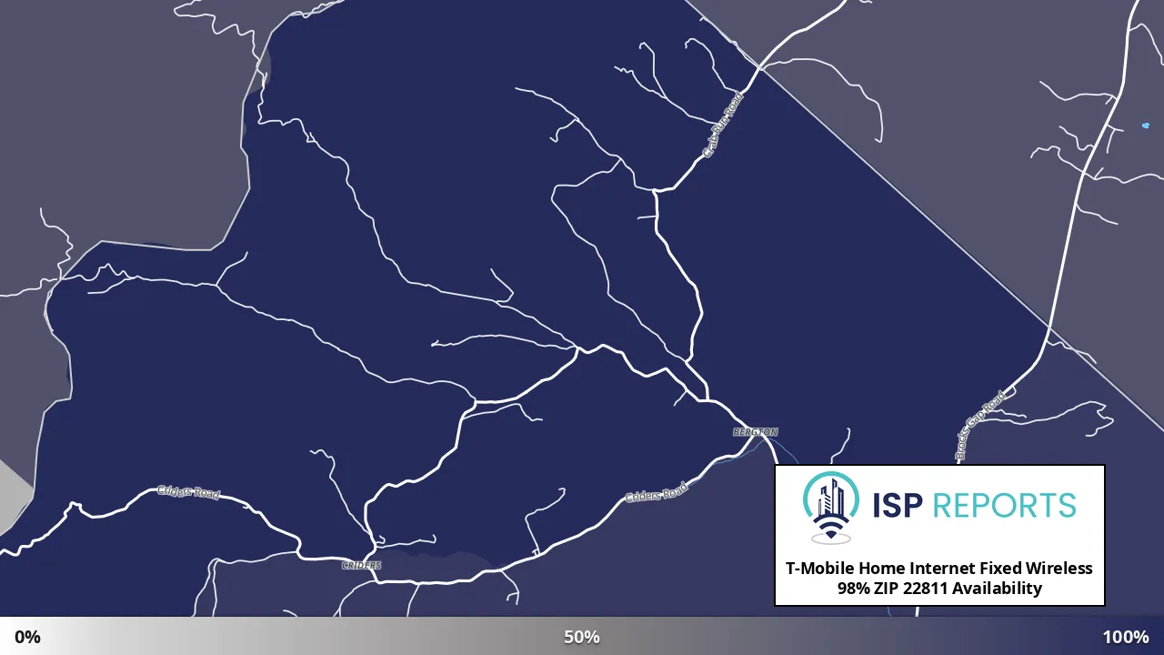 22811, VA map of internet availability