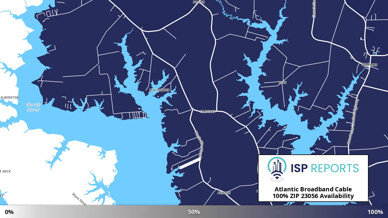23056, VA map of internet availability