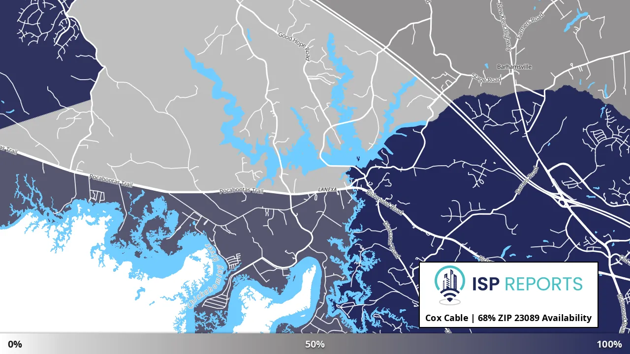23089, VA map of internet availability